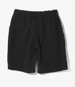 Belted C.S.Short - Black - Nylon Taffeta