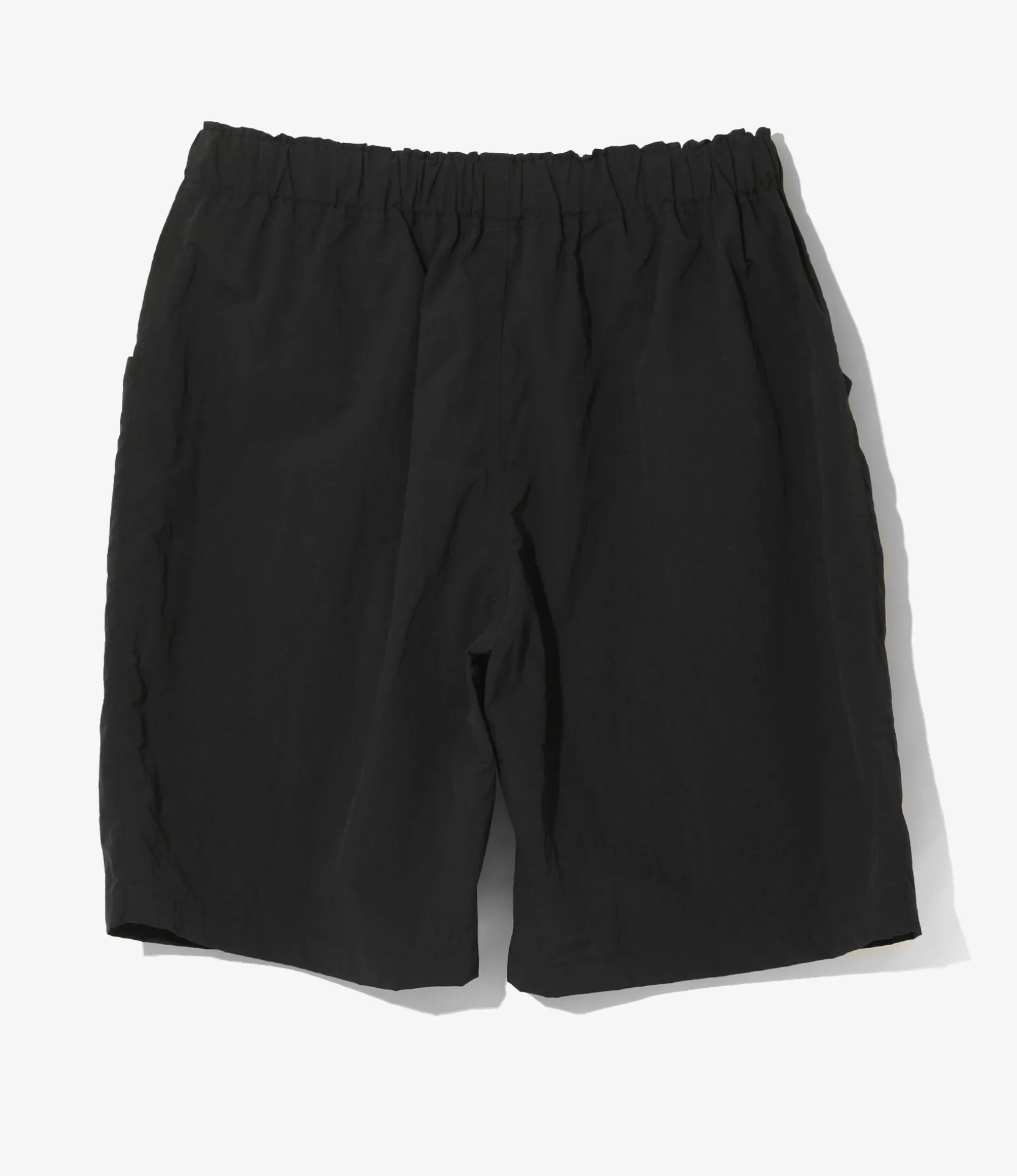 Belted C.S.Short - Black - Nylon Taffeta