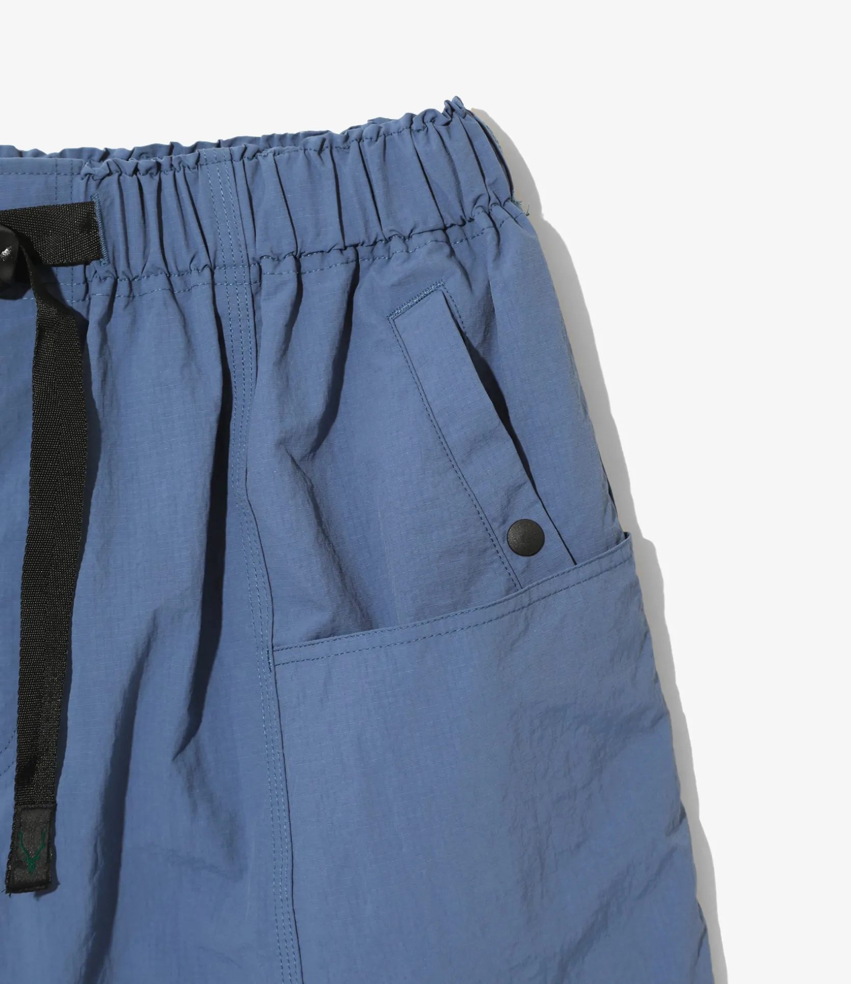 Belted C.S.Short - Blue - Nylon Taffeta