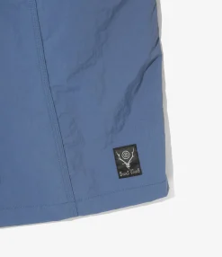 Belted C.S.Short - Blue - Nylon Taffeta
