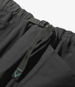 Belted Harbor Pant - Black - C/N Ripstop / Cordura