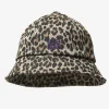 Bermuda Hat - Leopard - Poly Jacquard