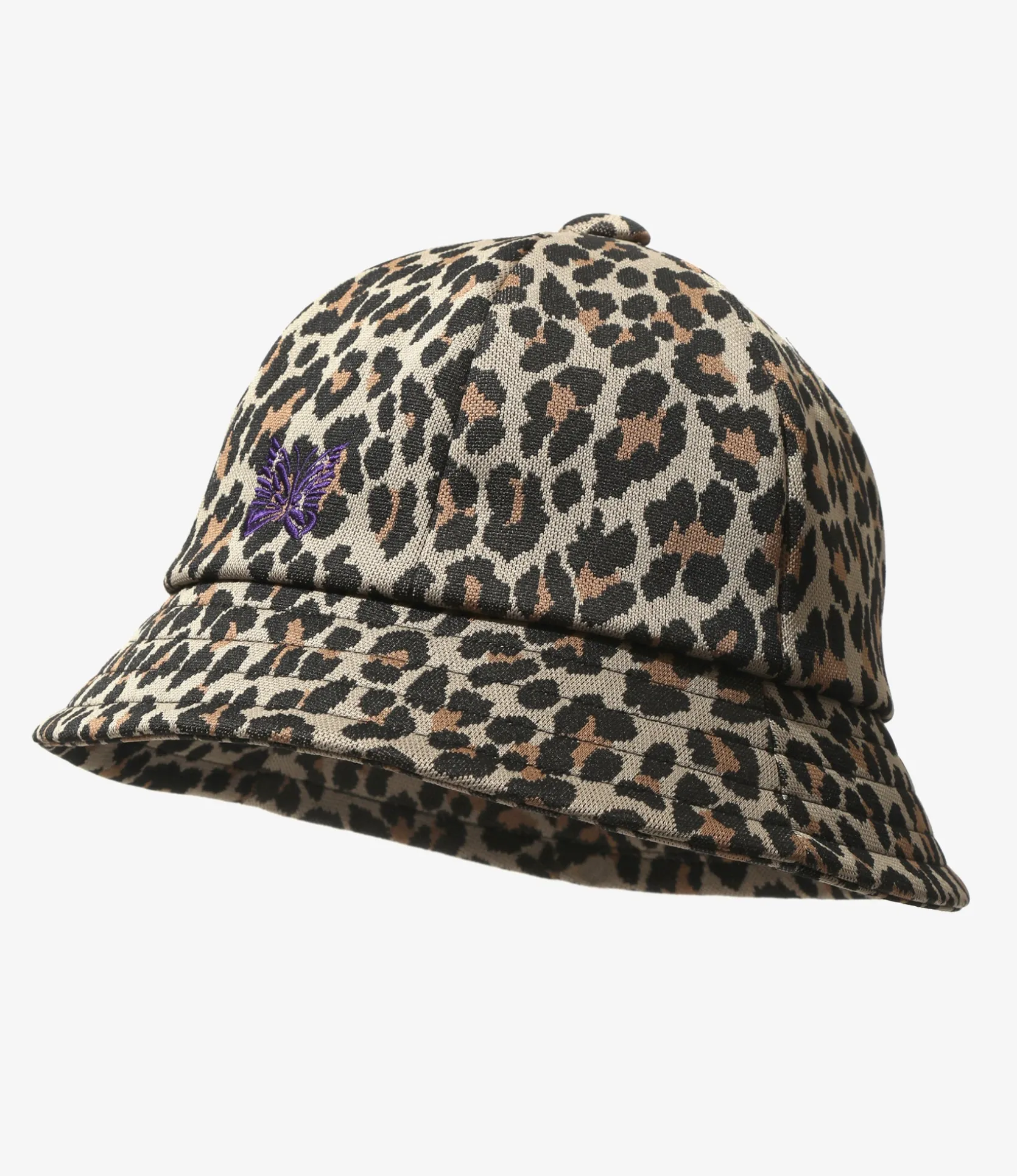 Bermuda Hat - Leopard - Poly Jacquard