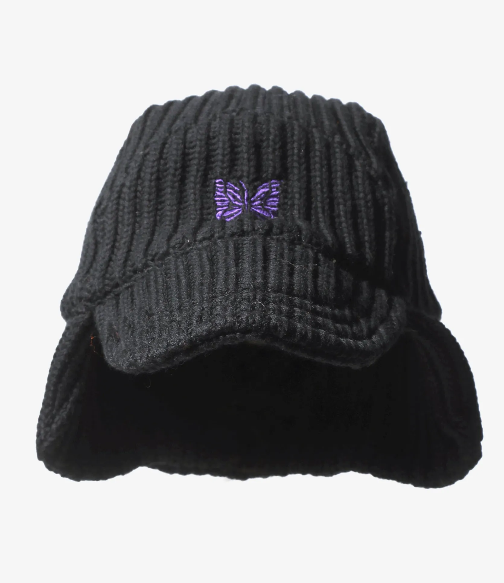 Bird Shooting Cap - Black - Merino Wool
