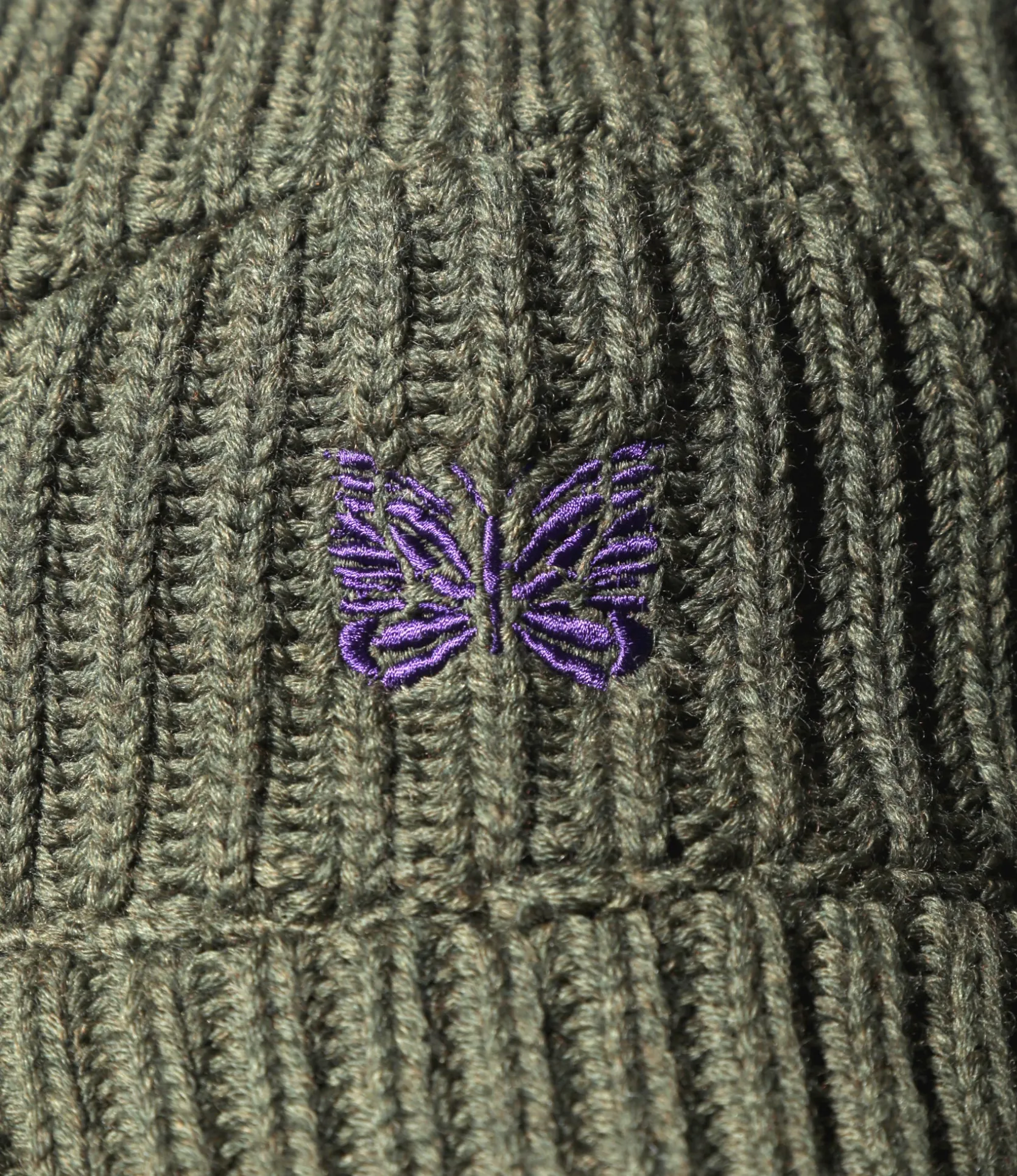 Bird Shooting Cap - Olive - Merino Wool