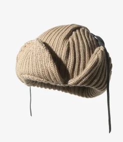 Bomber Cap - Mocha - W/A Knit