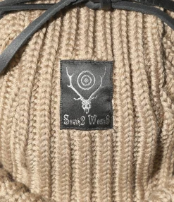 Bomber Cap - Mocha - W/A Knit