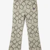 Boot-Cut Jean - Abstract - Poly Jacquard