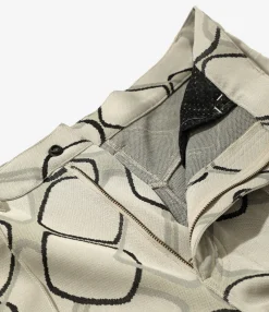 Boot-Cut Jean - Abstract - Poly Jacquard