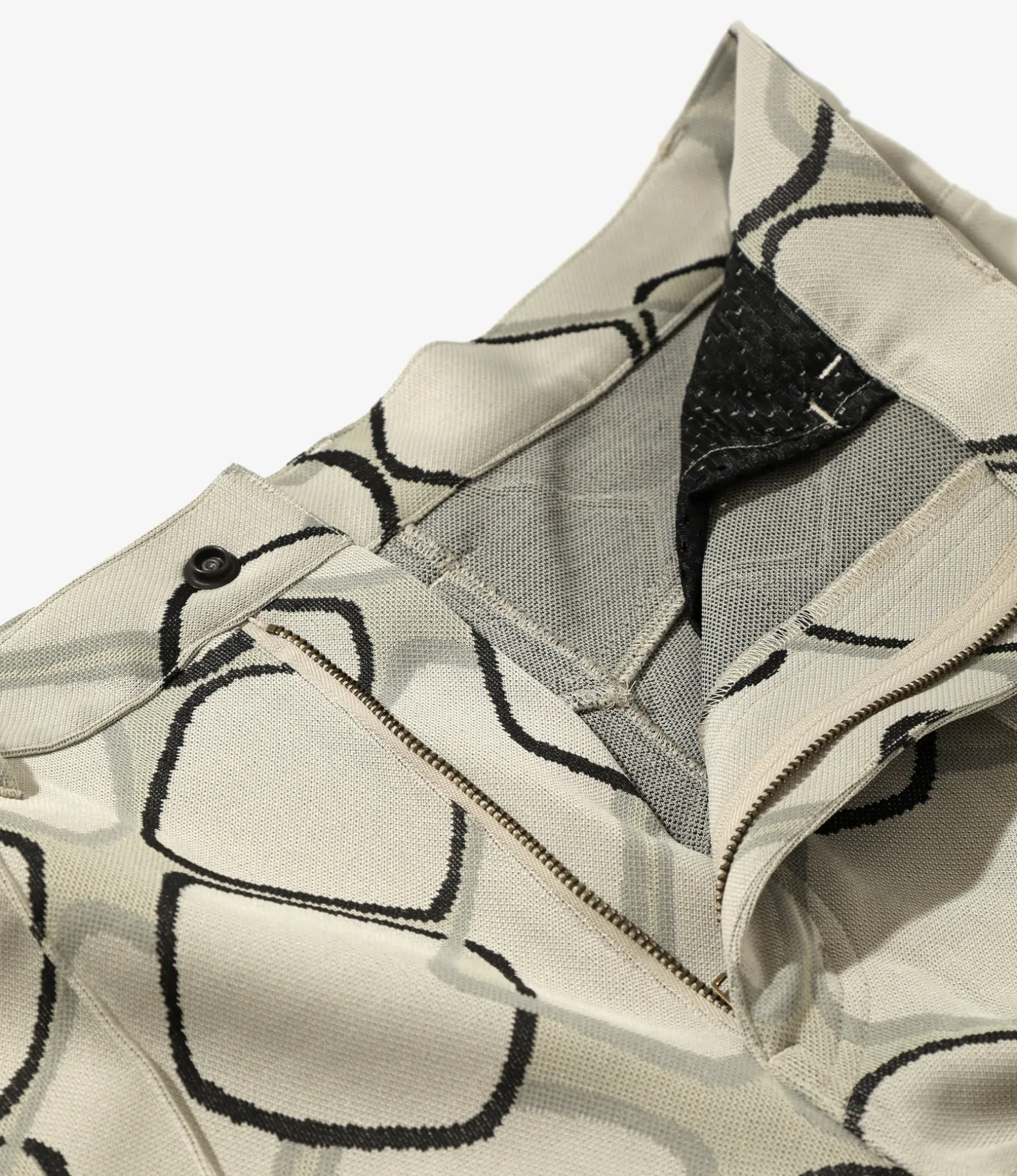 Boot-Cut Jean - Abstract - Poly Jacquard