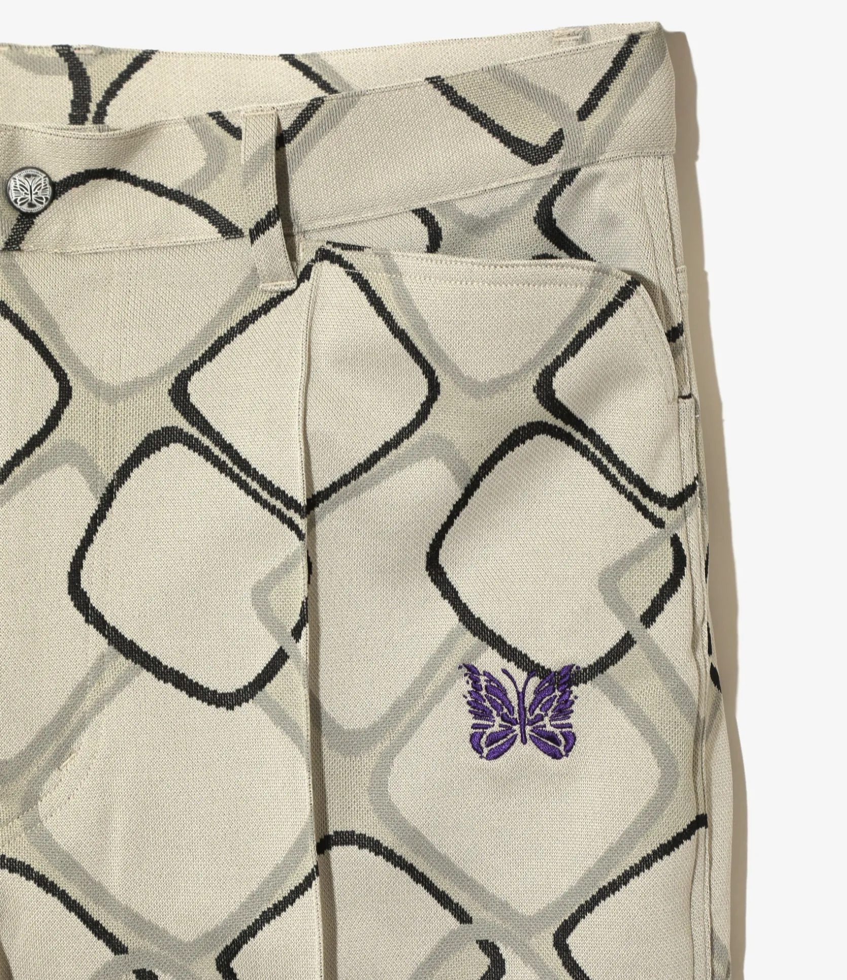 Boot-Cut Jean - Abstract - Poly Jacquard