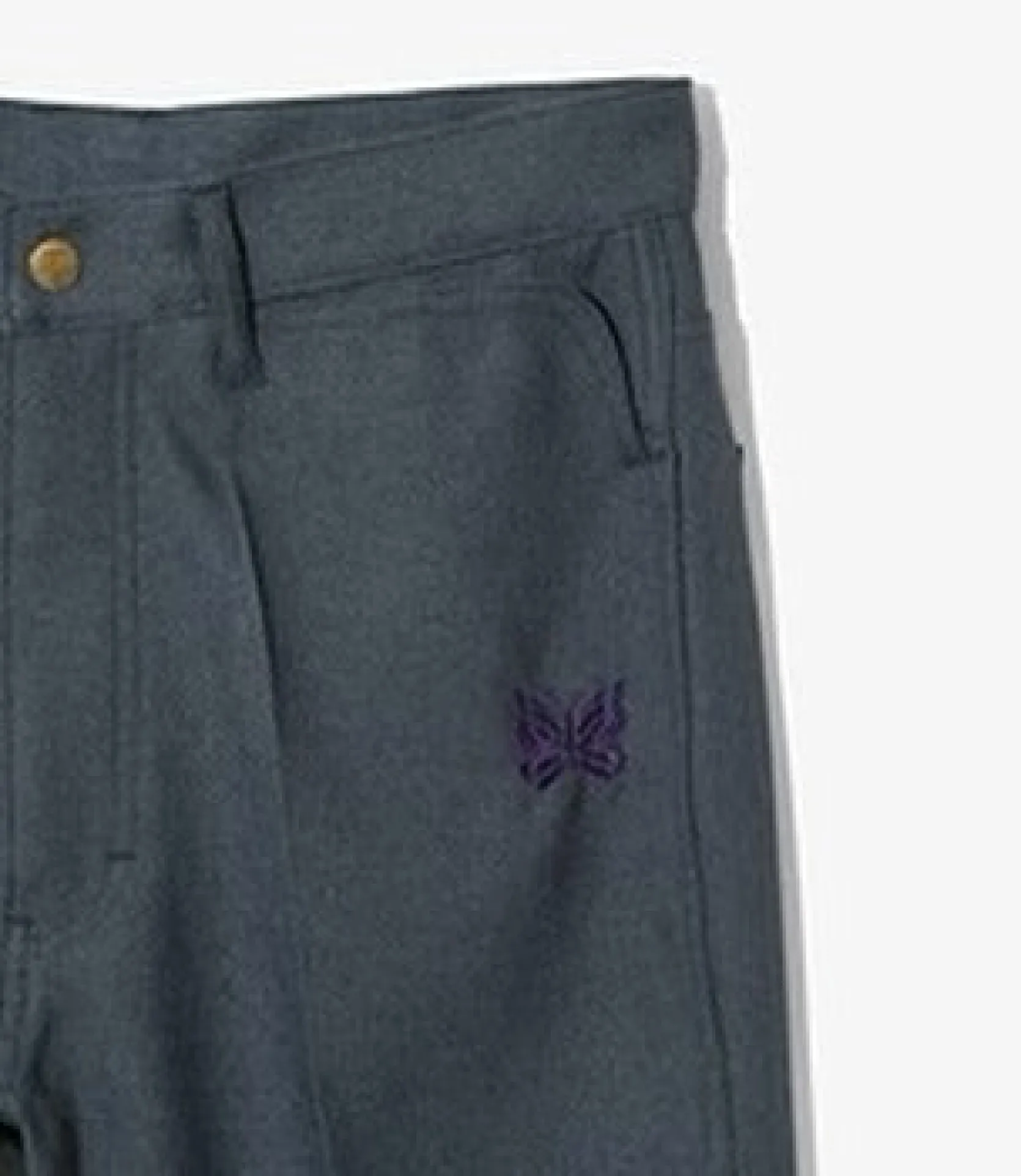 Boot-Cut Jean - Blue - Poly Twill