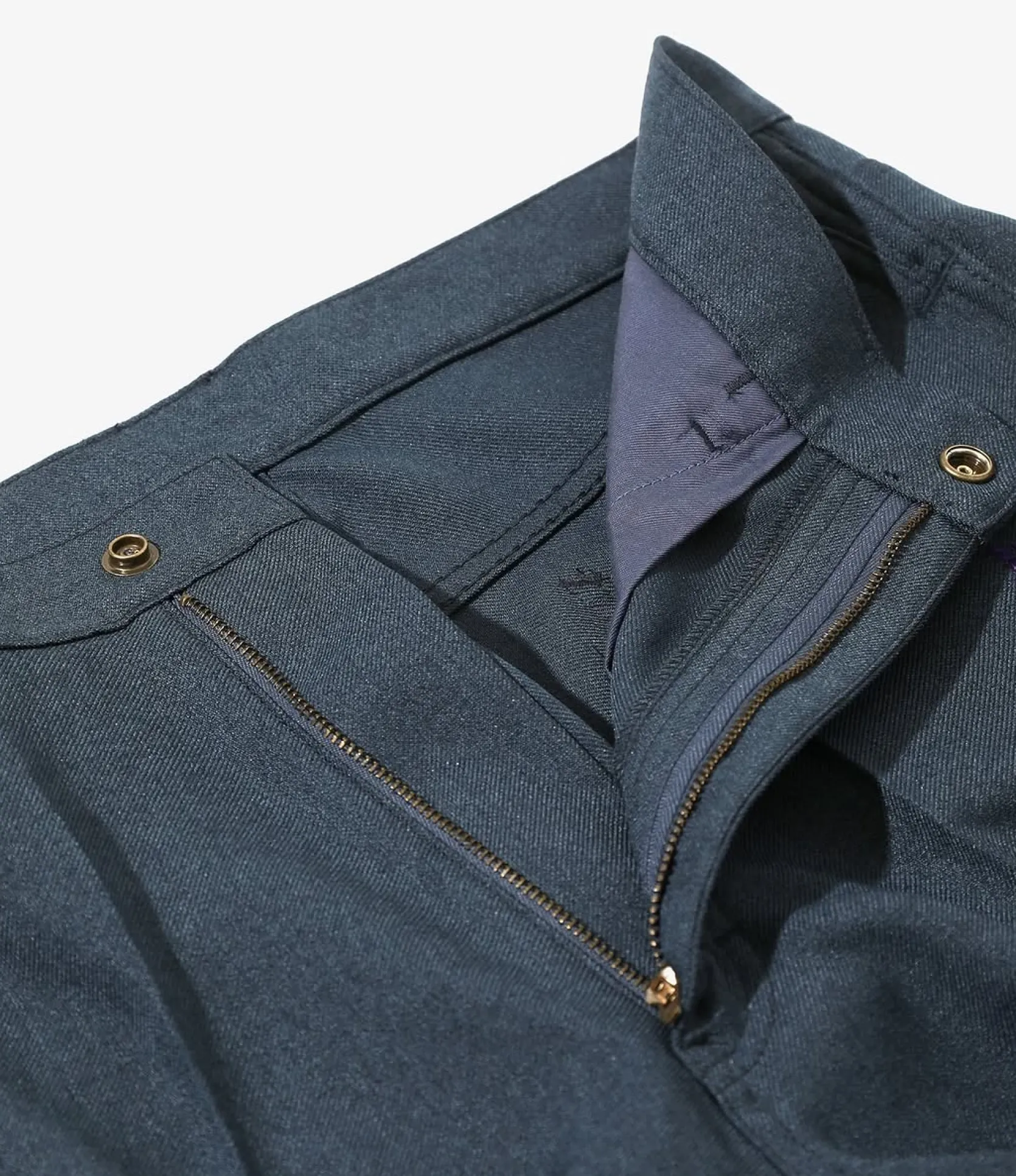 Boot-Cut Jean - Blue - Poly Twill