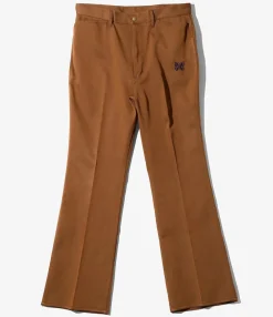 Boot-Cut Jean - Brown - Poly Twill