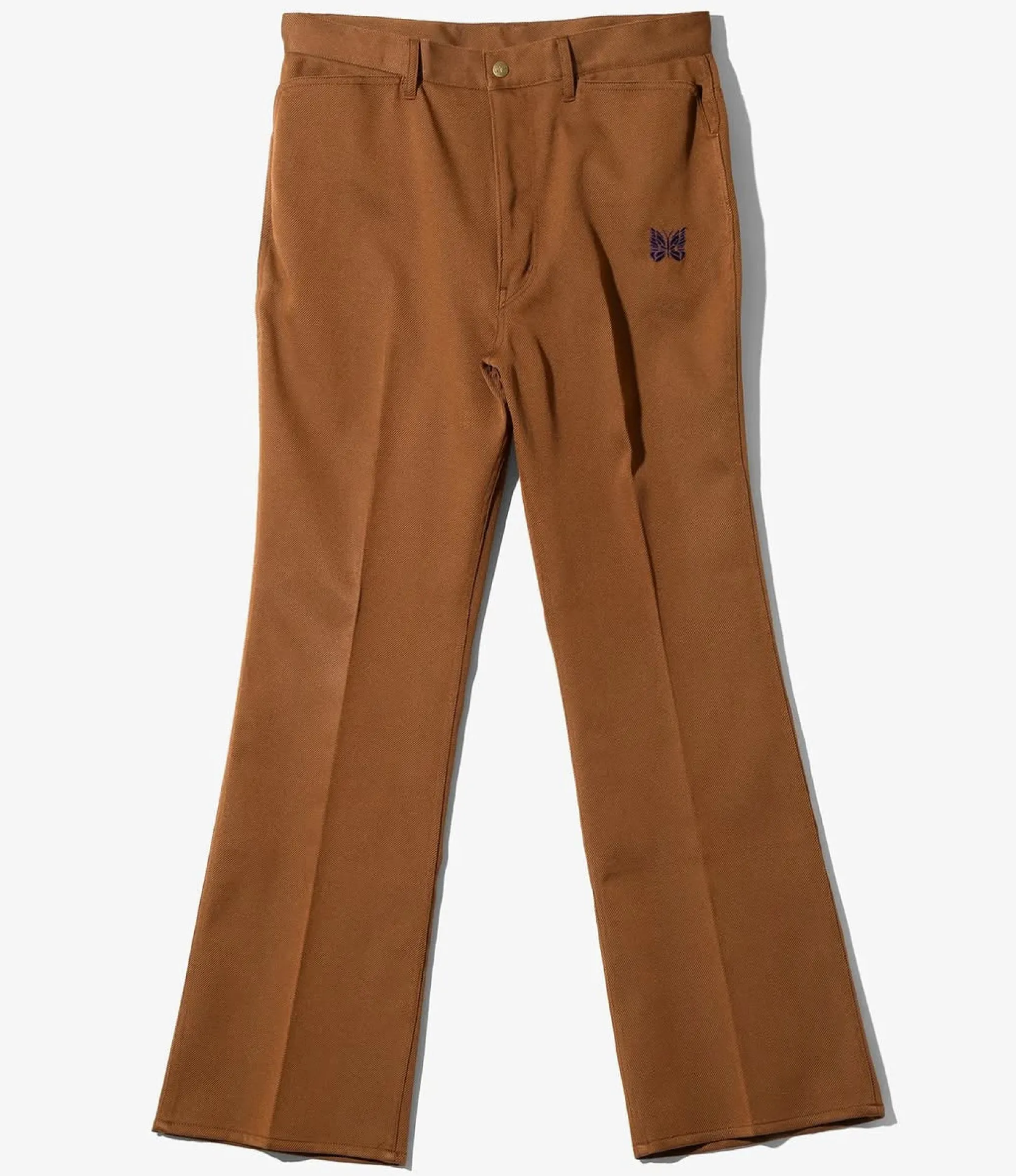 Boot-Cut Jean - Brown - Poly Twill