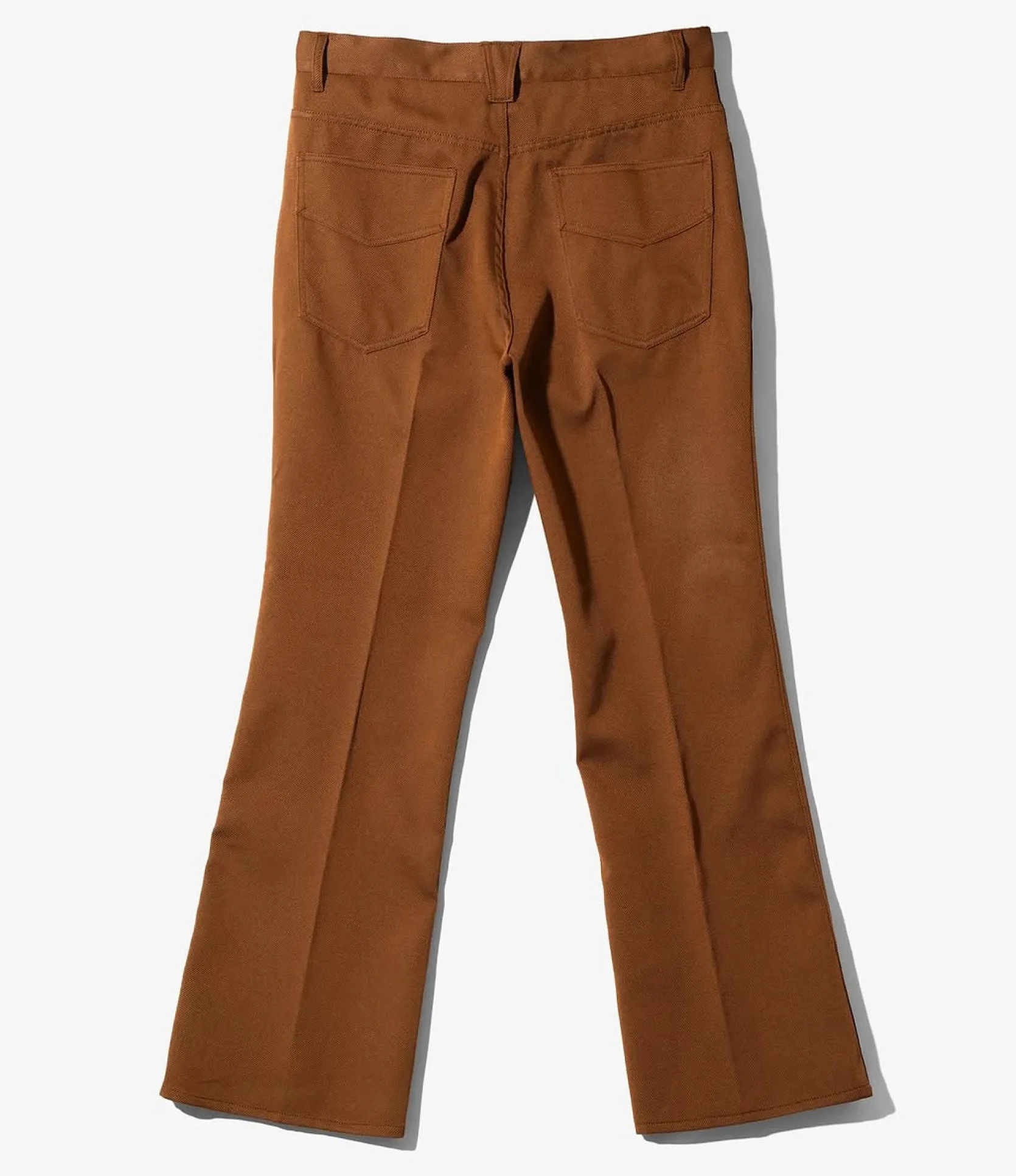 Boot-Cut Jean - Brown - Poly Twill