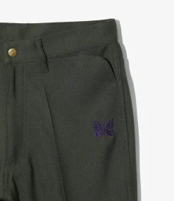 Boot-Cut Jean - Green - Poly Twill