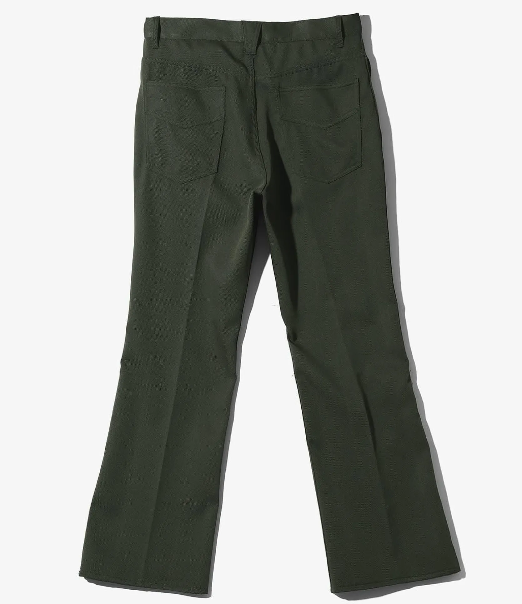 Boot-Cut Jean - Green - Poly Twill