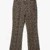 Boot-Cut Jean - Leopard - Poly Jacquard