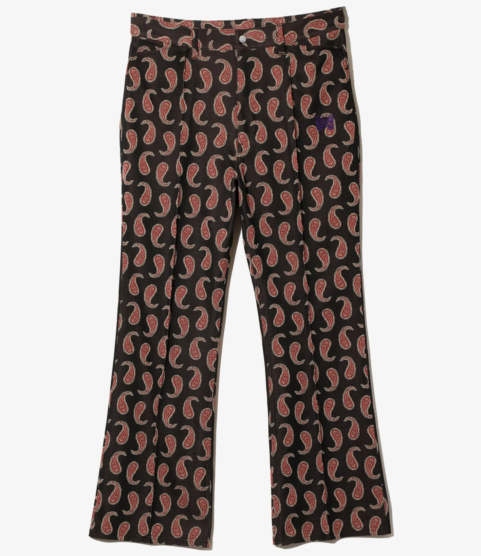 Boot-Cut Jean - Paisley - Poly Jacquard