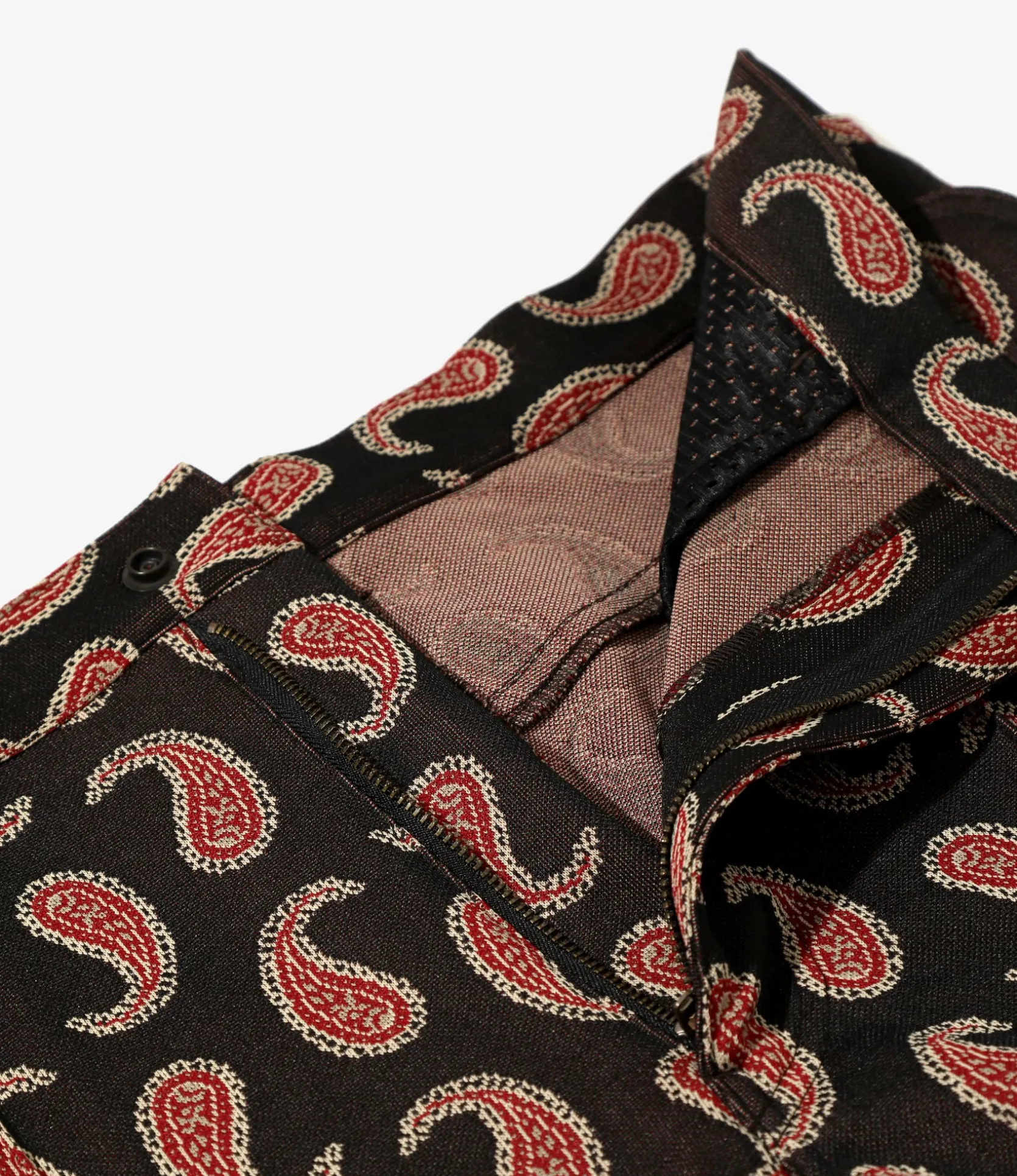 Boot-Cut Jean - Paisley - Poly Jacquard