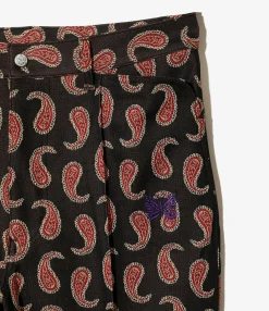 Boot-Cut Jean - Paisley - Poly Jacquard