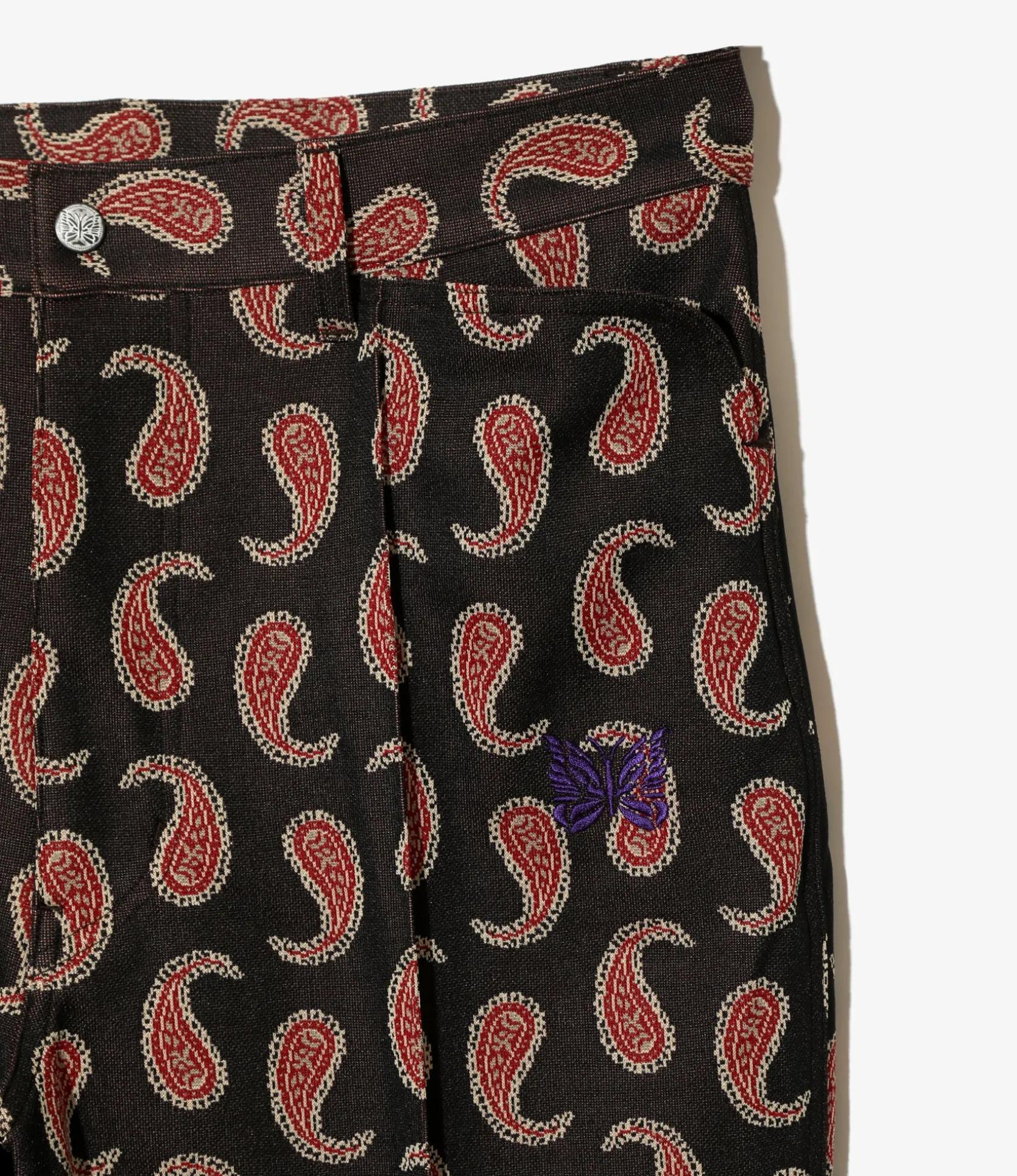 Boot-Cut Jean - Paisley - Poly Jacquard