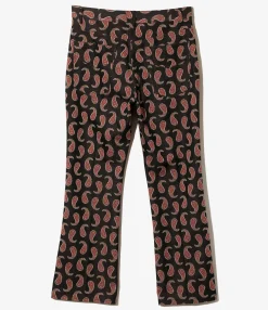 Boot-Cut Jean - Paisley - Poly Jacquard