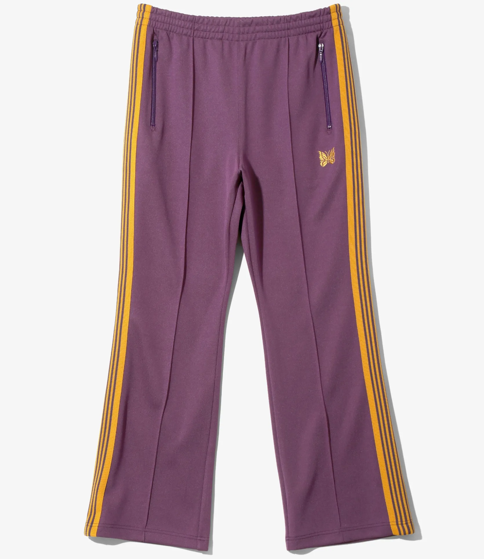 Boot-Cut Track Pant - Purple - Poly Smooth