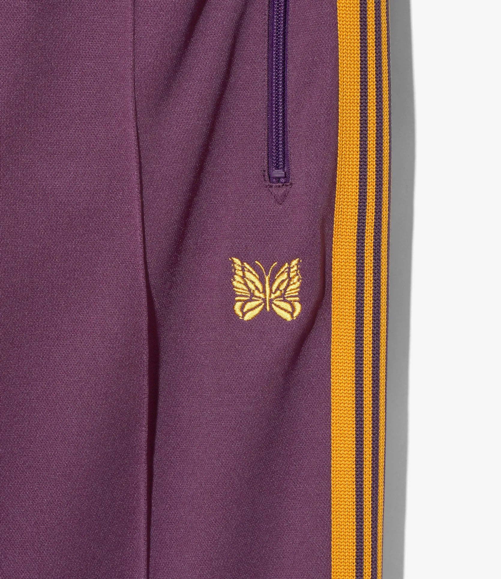 Boot-Cut Track Pant - Purple - Poly Smooth