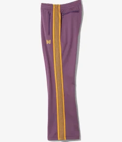 Boot-Cut Track Pant - Purple - Poly Smooth