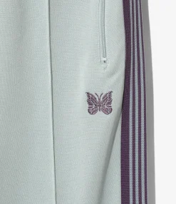 Boot-Cut Track Pant - Sax - Poly Smooth