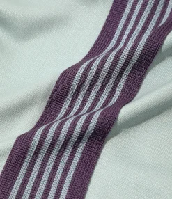 Boot-Cut Track Pant - Sax - Poly Smooth