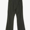 Boot-Cut Warm Up Pant - Green - Cavalry Twill