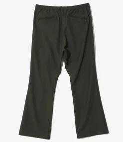 Boot-Cut Warm Up Pant - Green - Cavalry Twill