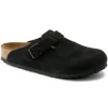 Boston - Black Suede - Soft Footbed