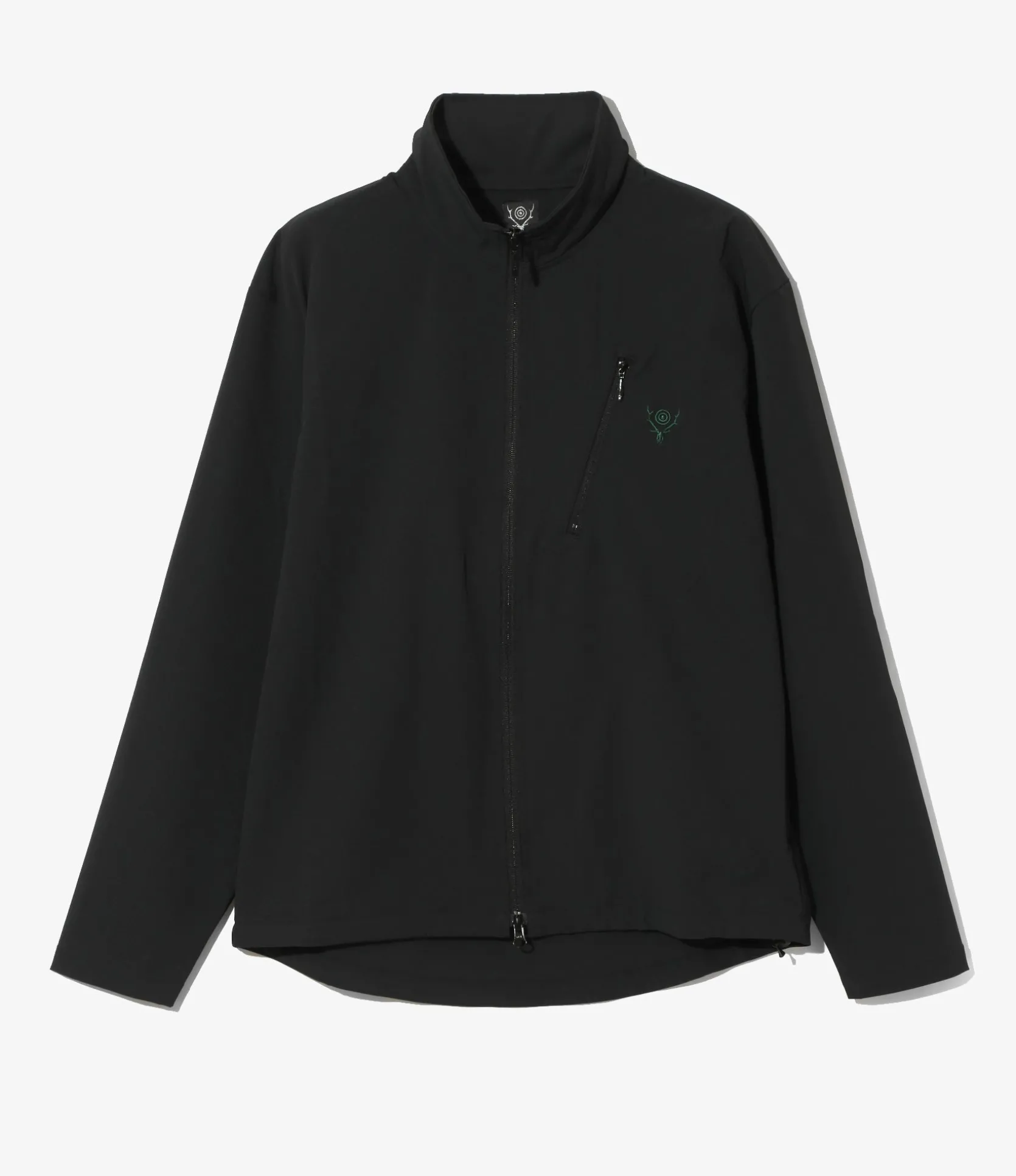 Boulder Shirt - Black - Poly Taffeta