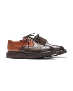 Brogue - Brown Multi Tone Morflex
