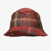 Bucket Hat - Red - W/N Madras Check