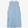 Bush Dress - Lt. Blue 4.5oz Cotton Chambray