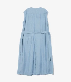 Bush Dress - Lt. Blue 4.5oz Cotton Chambray