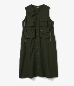 C-1 Dress - Dk. Olive Recycled Poly