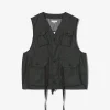 C-1 Vest - Black CP Denim