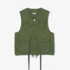 C-1 Vest - Olive Cotton Ripstop