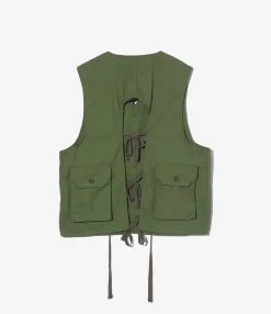 C-1 Vest - Olive Cotton Ripstop