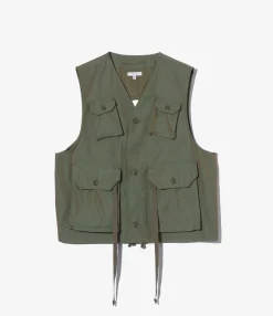 C-1 Vest - Olive PC Iridescent Twill