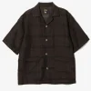 Cabana Shirt - Brown - Plaid Jacquard