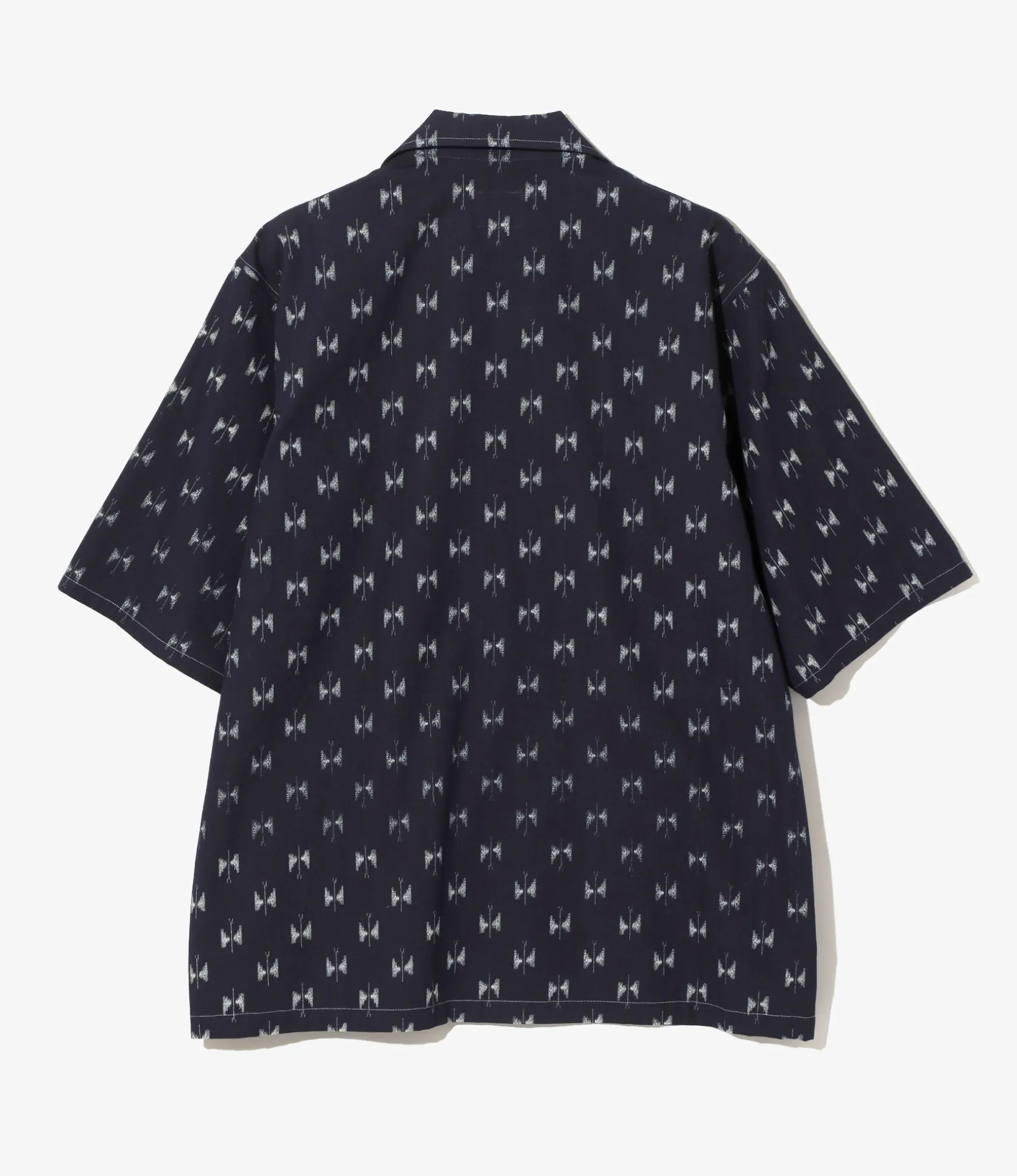 Cabana Shirt - Papillon - 6oz Printed Indigo Kasuri