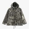 Cagoule - Silver Nylon Shadow Print