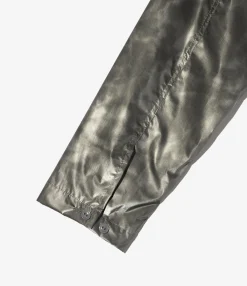 Cagoule - Silver Nylon Shadow Print